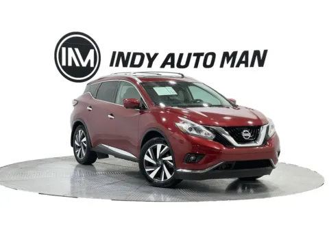 Red 2018 Nissan Murano Platinum for sale in Indianapolis, IN