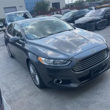 Gray 2016 Ford Fusion Titanium for sale in Indianapolis, IN