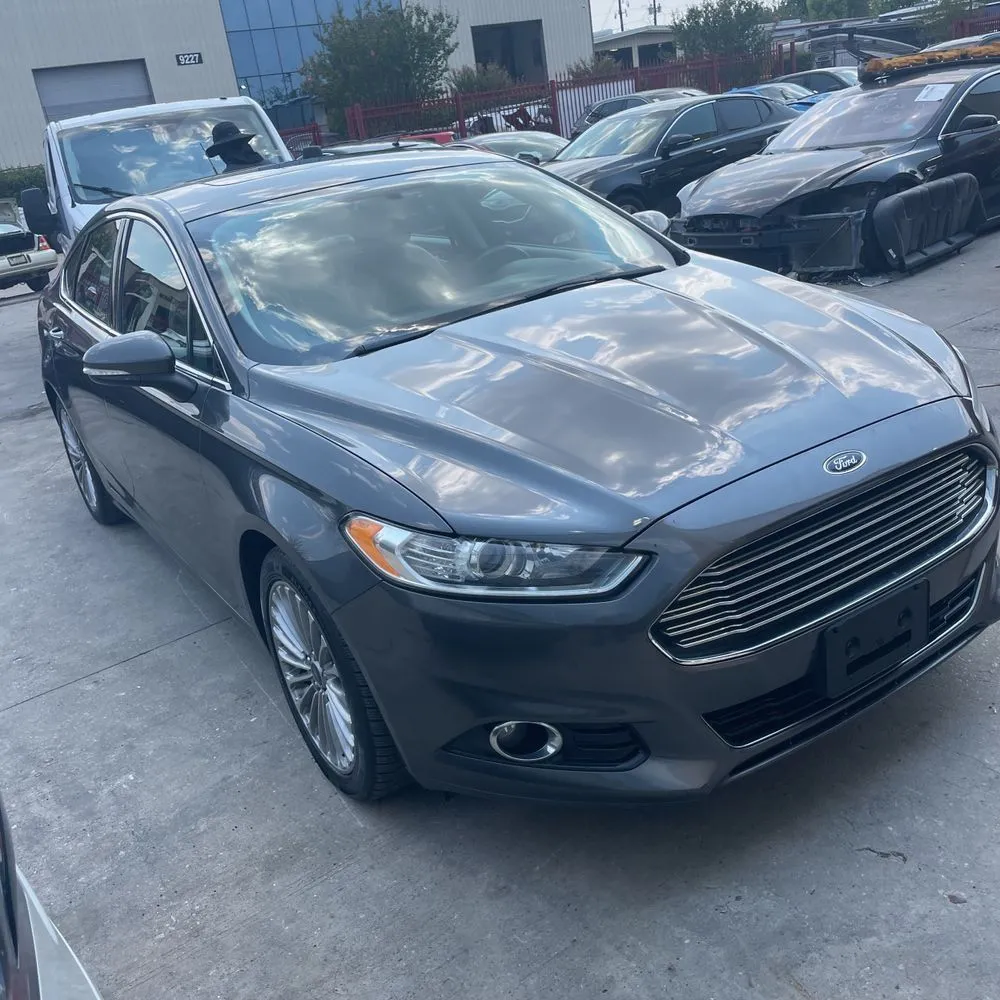 Gray 2016 Ford Fusion Titanium for sale in Indianapolis, IN