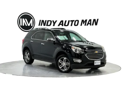 Black 2017 Chevrolet Equinox Premier for sale in Indianapolis, IN