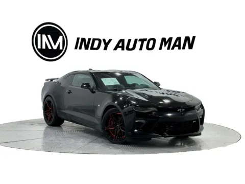 Black 2017 Chevrolet Camaro SS 2SS for sale in Indianapolis, IN