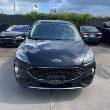 Black 2020 Ford Escape Titanium Hybrid for sale in Indianapolis, IN