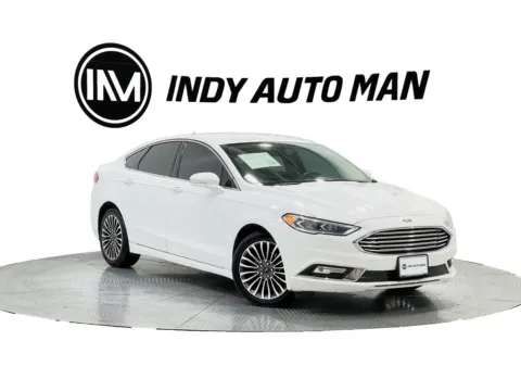 White 2017 Ford Fusion SE for sale in Indianapolis, IN