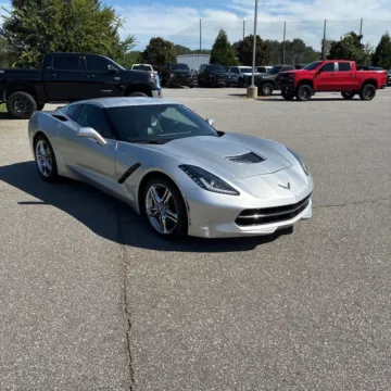 Silver 2016 Chevrolet Corvette Stingray 1LT for sale in Indianapolis, IN