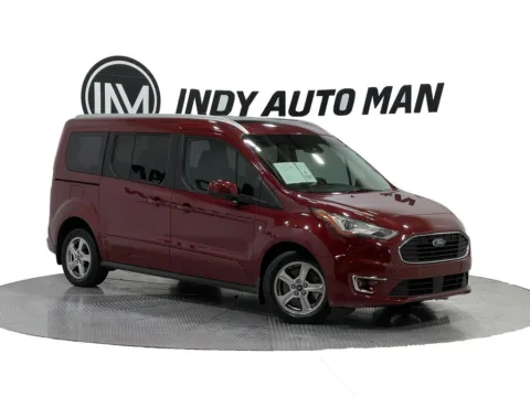 Red 2019 Ford Transit Connect Titanium for sale in Indianapolis, IN