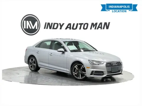 Silver 2018 Audi A4 2.0T Premium Plus quattro for sale in Indianapolis, IN