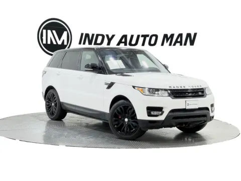 White 2017 Land Rover Range Rover Sport 5.0L V8 Supercharged for sale in Indianapolis, IN