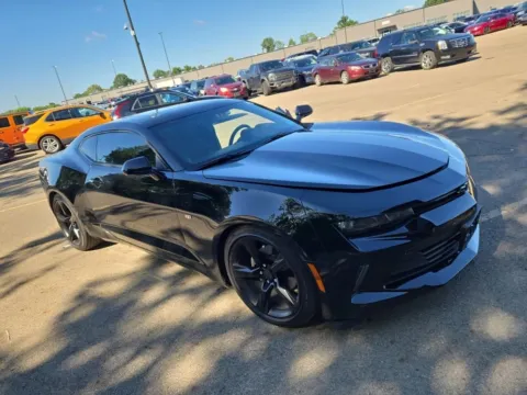 Black 2017 Chevrolet Camaro 1LT for sale in Indianapolis, IN