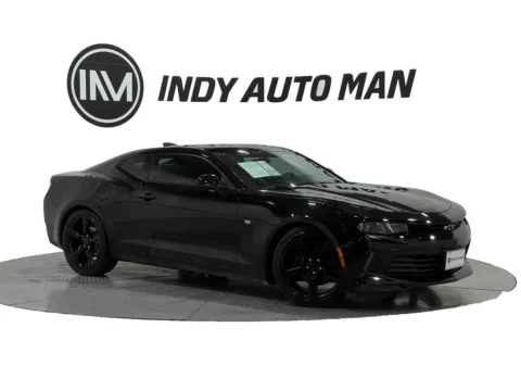 Black 2017 Chevrolet Camaro 1LT for sale in Indianapolis, IN