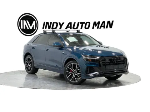 Blue 2022 Audi Q8 55 Premium Plus quattro for sale in Indianapolis, IN
