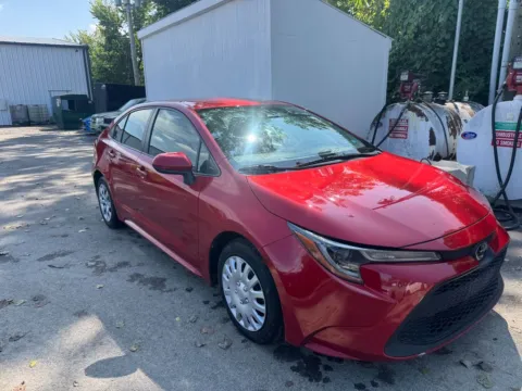 Red 2020 Toyota Corolla LE for sale in Indianapolis, IN