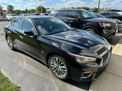 Black 2019 INFINITI Q50 3.0t LUXE for sale in Indianapolis, IN