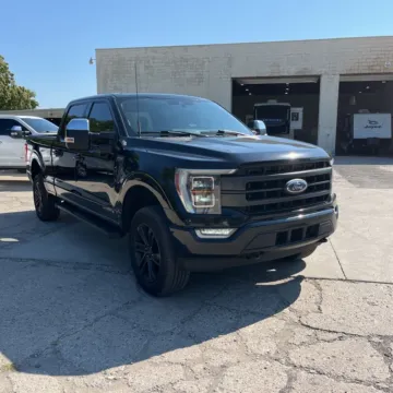 Black 2021 Ford F-150 Lariat for sale in Indianapolis, IN