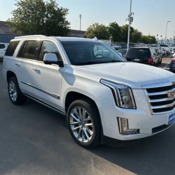 White 2018 Cadillac Escalade Premium Luxury for sale in Indianapolis, IN