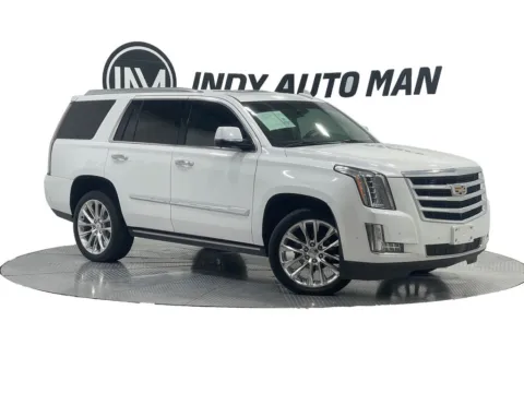 White 2018 Cadillac Escalade Premium Luxury for sale in Indianapolis, IN