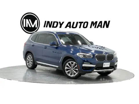Blue 2019 BMW X3 xDrive30i for sale in Indianapolis, IN