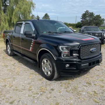 Black 2018 Ford F-150 Lariat for sale in Indianapolis, IN