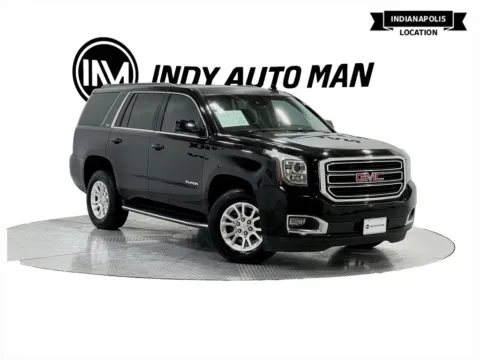 Black 2018 GMC Yukon SLT for sale in Indianapolis, IN