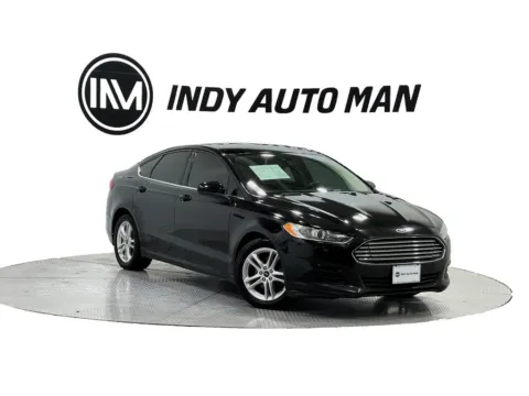 Black 2018 Ford Fusion Hybrid SE for sale in Indianapolis, IN