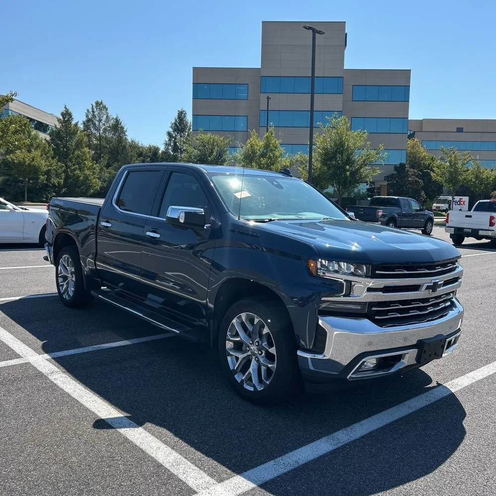 Blue 2020 Chevrolet Silverado 1500 LTZ for sale in Indianapolis, IN