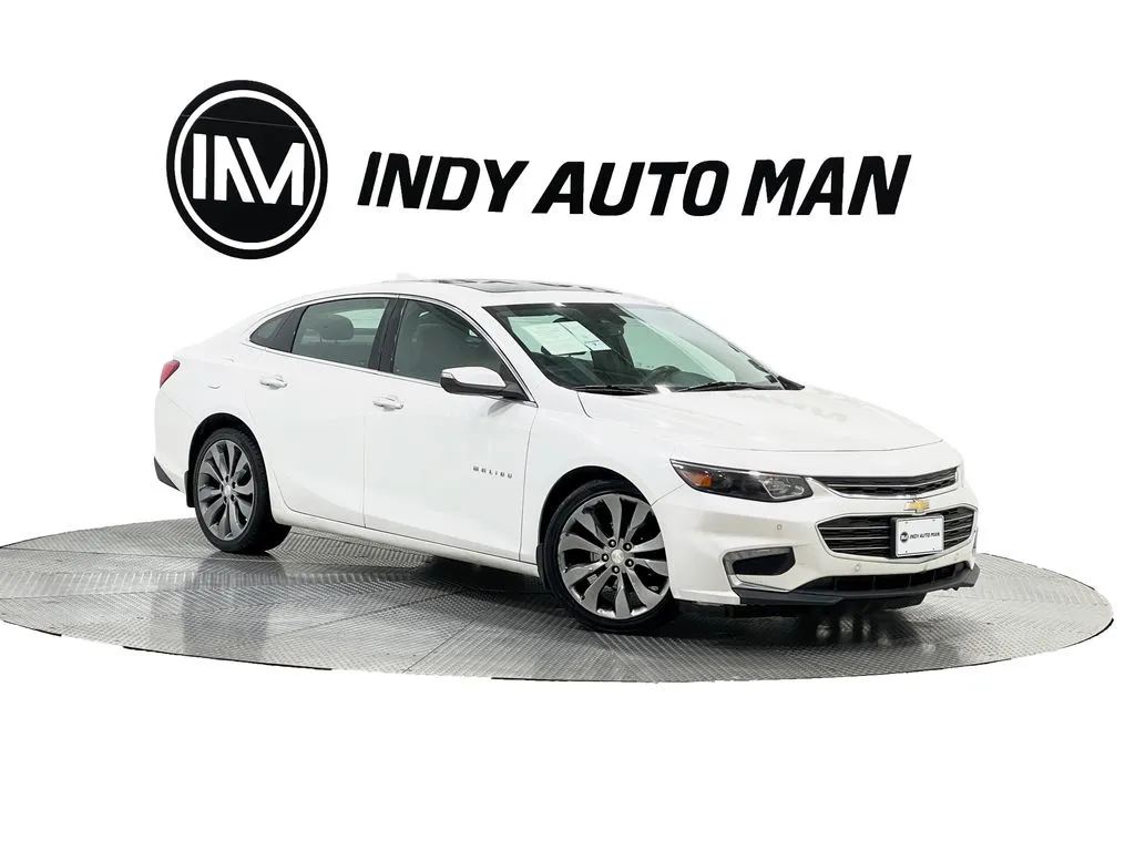 White 2016 Chevrolet Malibu Premier for sale in Indianapolis, IN