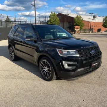 Blue 2017 Ford Explorer Sport for sale in Indianapolis, IN
