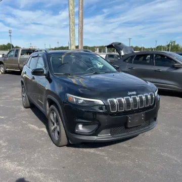 Black 2019 Jeep Cherokee Limited for sale in Indianapolis, IN