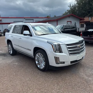 White 2016 Cadillac Escalade Platinum Edition for sale in Indianapolis, IN