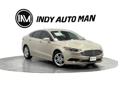 White 2018 Ford Fusion SE for sale in Indianapolis, IN