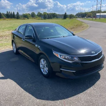 Black 2018 Kia Optima LX for sale in Indianapolis, IN