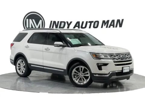 White 2018 Ford Explorer Limited for sale in Indianapolis, IN