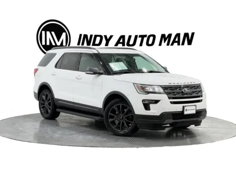 White 2018 Ford Explorer XLT for sale in Indianapolis, IN