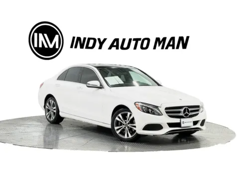 White 2018 Mercedes-Benz C-Class C 300 4MATIC for sale in Indianapolis, IN