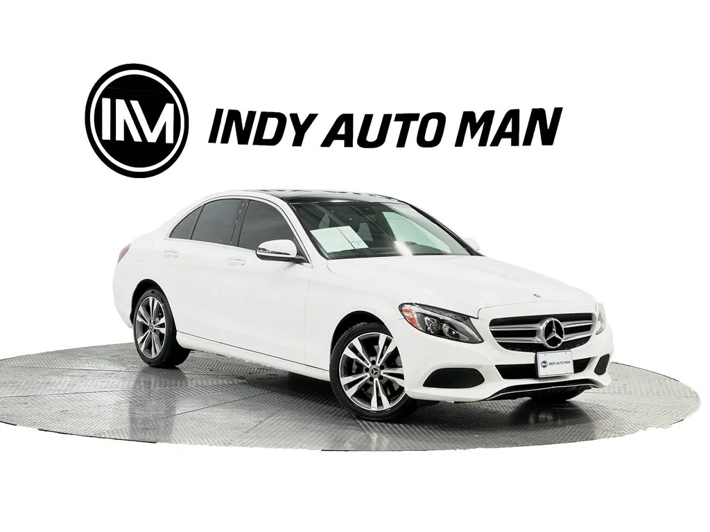 White 2018 Mercedes-Benz C-Class C 300 4MATIC for sale in Indianapolis, IN