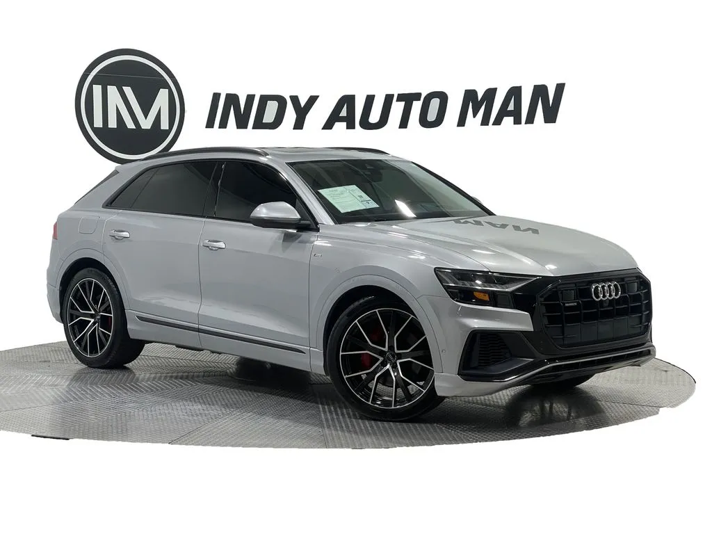 Silver 2019 Audi Q8 3.0T Prestige quattro for sale in Indianapolis, IN