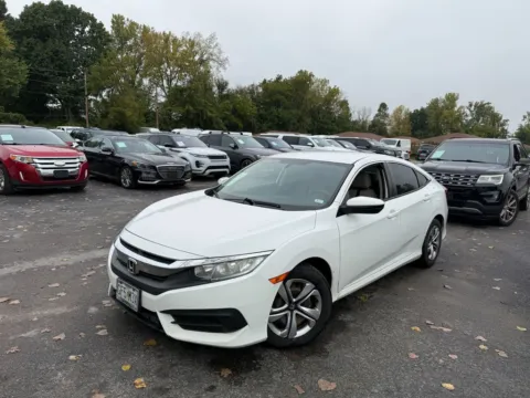 White 2018 Honda Civic LX for sale in Indianapolis, IN
