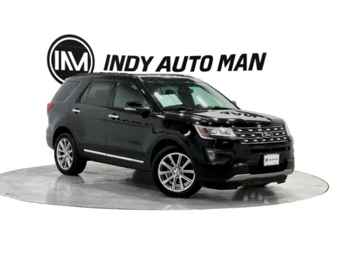 Black 2016 Ford Explorer Limited for sale in Indianapolis, IN