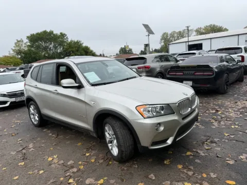 Silver 2012 BMW X3 xDrive35i for sale in Indianapolis, IN
