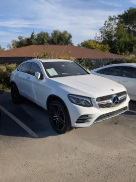 White 2019 Mercedes-Benz GLC 300 Coupe 4MATIC for sale in Indianapolis, IN