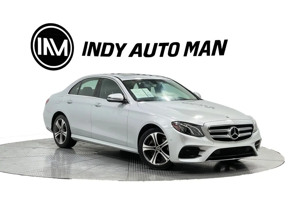 Silver 2018 Mercedes-Benz E-Class E 300 4MATIC for sale in Indianapolis, IN
