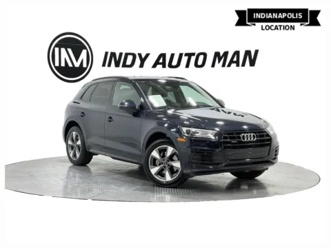 Blue 2020 Audi Q5 Premium quattro for sale in Indianapolis, IN