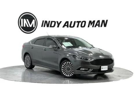 Gray 2017 Ford Fusion SE for sale in Indianapolis, IN