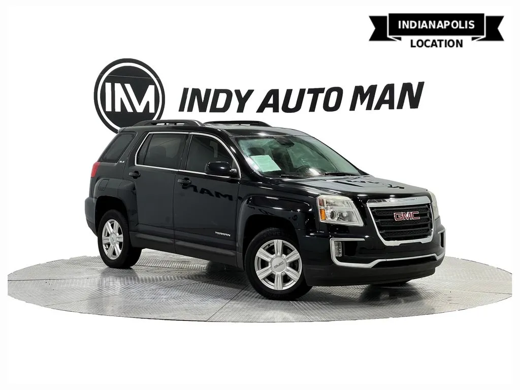 Black 2016 GMC Terrain SLE-2 for sale in Indianapolis, IN