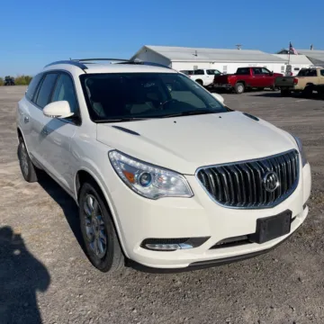 White 2015 Buick Enclave Leather Group for sale in Indianapolis, IN