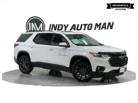 White 2021 Chevrolet Traverse RS for sale in Indianapolis, IN
