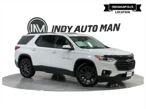 White 2021 Chevrolet Traverse RS for sale in Indianapolis, IN