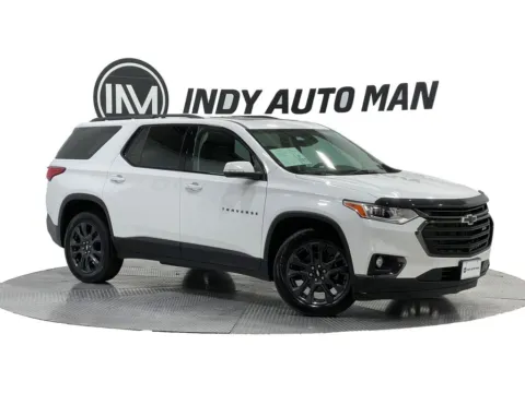 White 2021 Chevrolet Traverse RS for sale in Indianapolis, IN