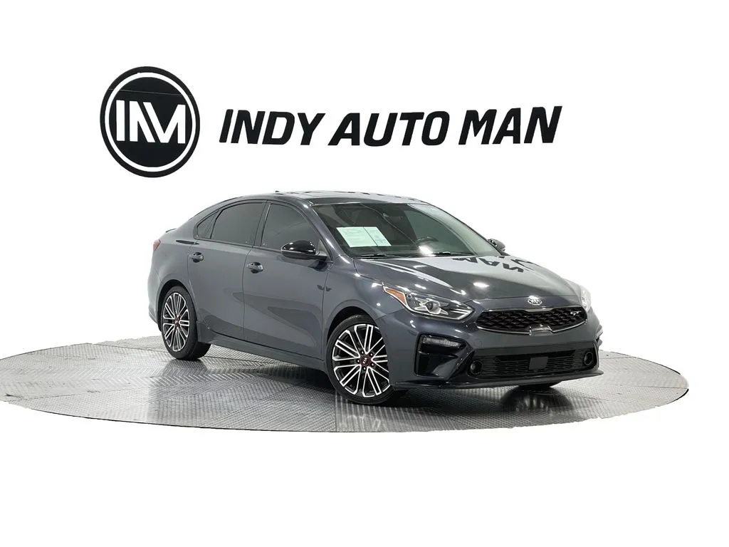 Gray 2021 Kia Forte GT for sale in Indianapolis, IN