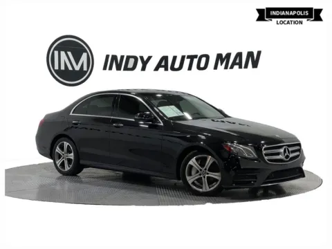Black 2017 Mercedes-Benz E-Class E 300 4MATIC for sale in Indianapolis, IN
