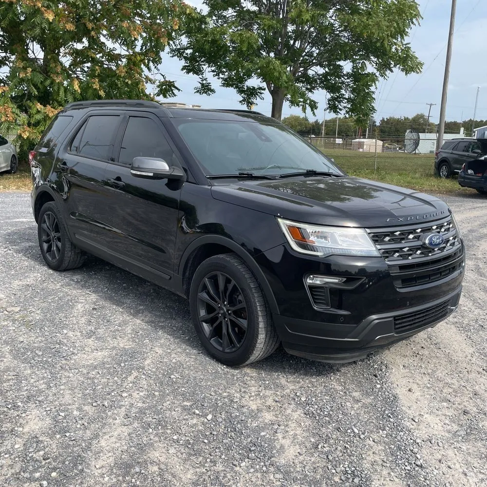 Black 2019 Ford Explorer XLT for sale in Indianapolis, IN